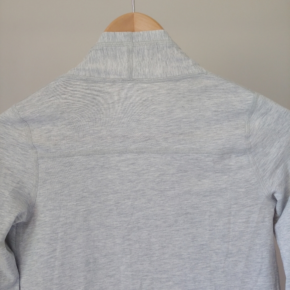 Ivivva by Lululemon Four's A Charm Wrap Cardigan Shirt Size 8 Grey - Picture 9 of 16